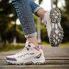 Unisex Outdoor Hiking Boots Men Breathable Waterproof Women Non Slip Lace Up Climbing Sneakers Trekking Hiking Shoes Large Size