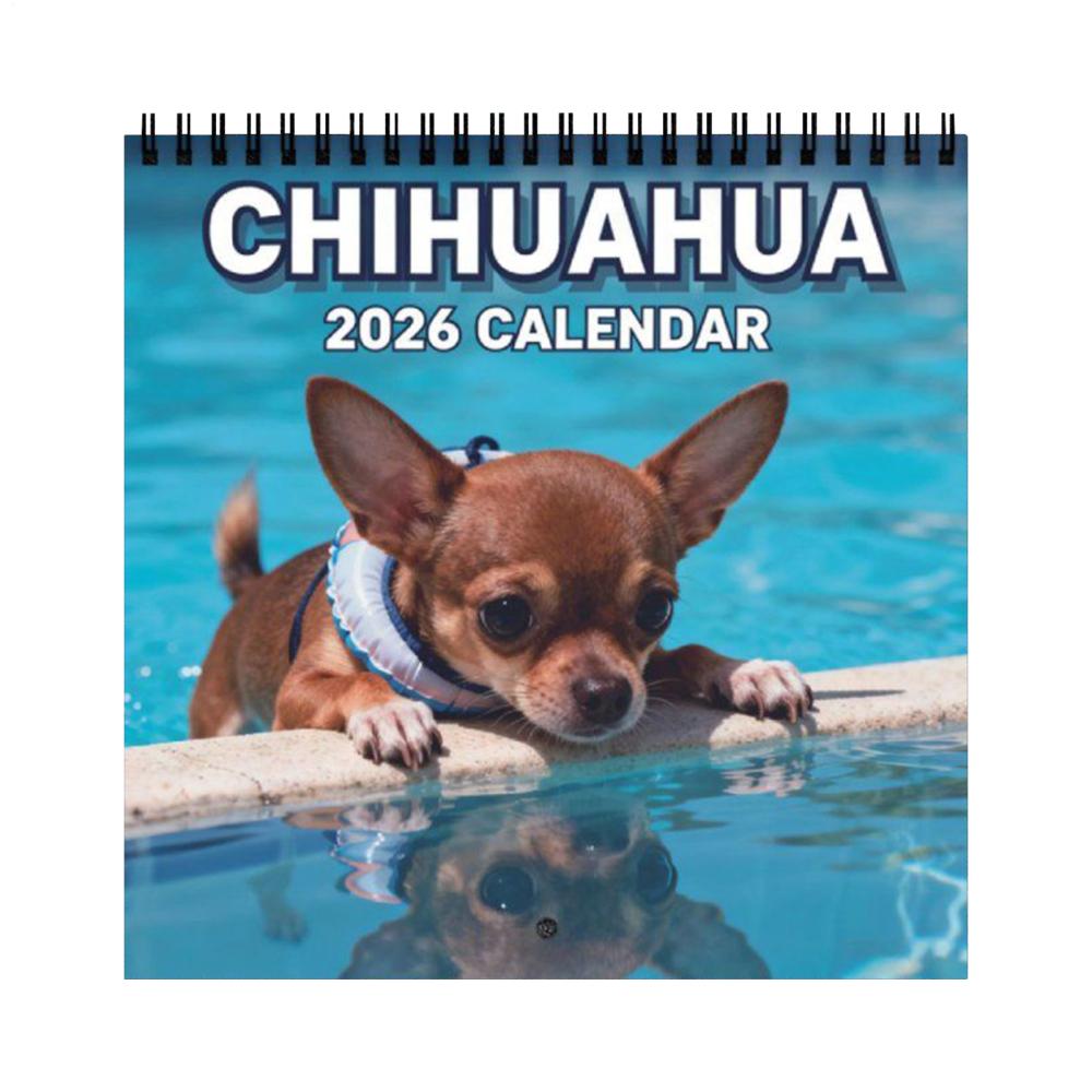 

Календари 2026 Настенные Собачья тематика Январь - Декабрь Семейный планировщик 2026 Настенный планировщик для Дома Спальни Школы Работы Квартиры синий