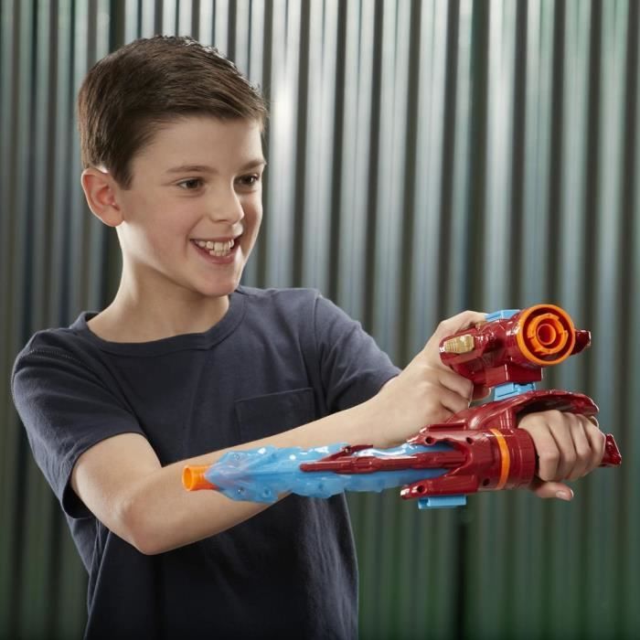 Gant Assembler Gear Iron Man - Hasbro - Avengers Infinity War - Roleplay 3 en 1 avec Technologie Nerf