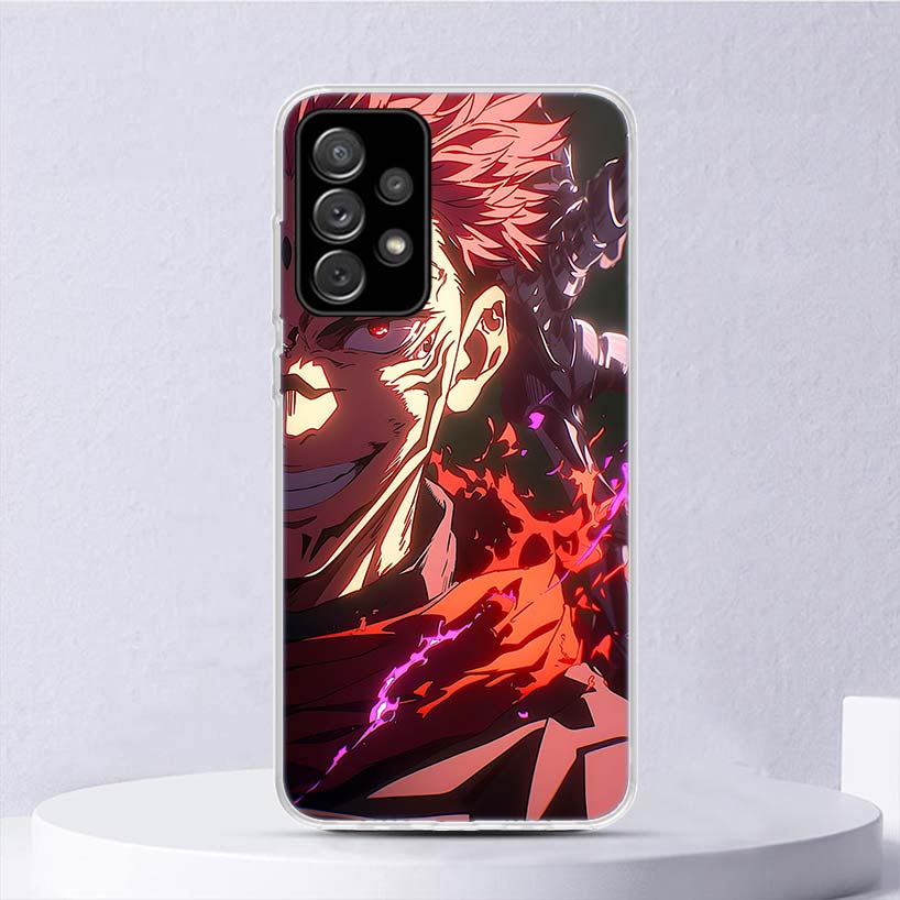 Kaisen J-Jujutsu Ryomen Sukuna Weiche Hülle Für Samsung Galaxy A16 A15 A14 A13 A56 A55 A54 A53 Handyhülle A26 A36 A25 A35 A24 A34