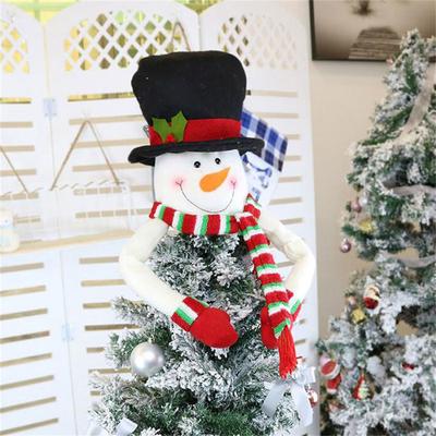 Christmas Tree Topper Cute Top Hat Winter Party Tree Decorations Ornament