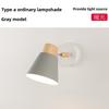 Modern Nordic Iron Wall Lamp With Led Warm Light For Bedroom And Living Room Decor