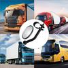 Gevrkjenp LKW Konvexspiegel, Großer Runder Spiegel | LKW Konvexspiegel Hochauflösender Rückspiegel