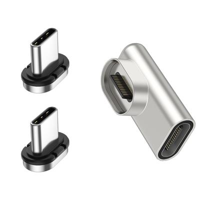 100W Magnetic USB C Adapter 24Pins USB-C Adapter Type-C Connector