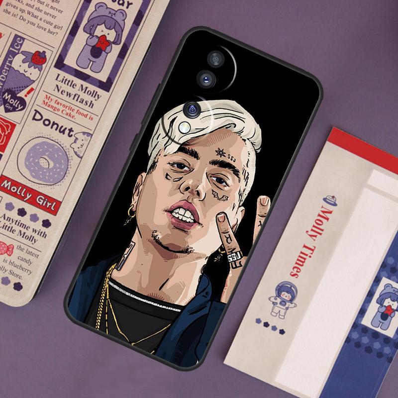 

Duki Rapper Case For Honor 200 50 70 90 Lite X9b X9a X8b X8a X8 X9 X9c Honor Magic 7 Lite 6 5 Pro Cover Honor X6a