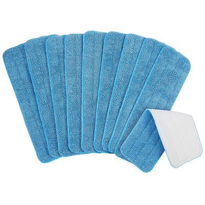 Ersatz-Mikrofaser-Reinigungstuch 14 x 46cm Wassersprüh-Mopp-Pad für Flach-Rotationsmopp Maschinenzubehör