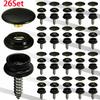 26/52 Sets Screw Fixing Buckle For Waterproof Cloth Waterproof Tent Boat Stainless Steel Screw Fastener Kit Automotive Accessory