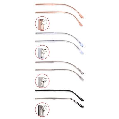 New Universal Glasses Arm Repair Tool Flat Teeth Eyewear Accessories Anti-Slip Metal Replacement Leg Eyeglasses