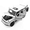 1:32 Scale Diecast Metal SUV Model with Sound and Light Effects for Kids Collection