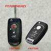 Silikonhülle Schlüsseletui Autoschlüsselhalter Schlüsselanhänger Für Fiat Tipo Toro Freedom 500X Doblo Argo Nuovo Grazie Fernbedienungsschale 3/4 Tasten