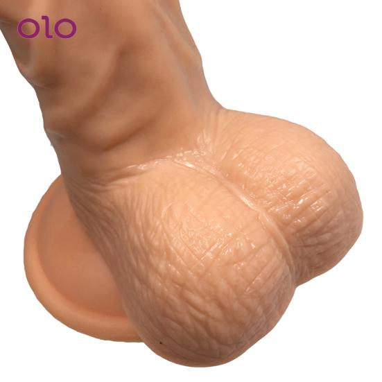 Woman Masturbation Curved Thick Long Sex Toy Dildo Masturbation G-spot Artificial Penis