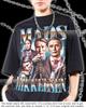 Mads Mikkelsen Stile Anni '90 Retro Maglietta per Fan Unisex Shirt PK319
