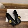 Fashion Women's Flat Mary Jane Shoes Square Toe  Ladies Footwear on Offer Casual Low Price 2025 Summer Shoe Popular