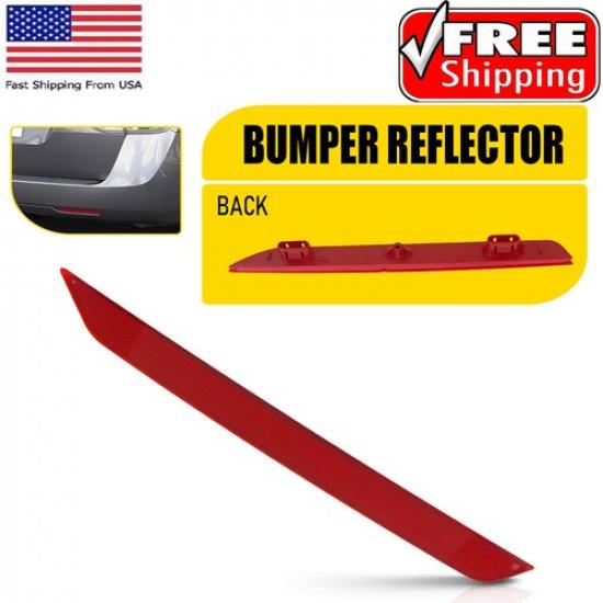 For 2011-2017 Honda Odyssey Red Lens Bumper Rear Lower Reflector Right Passenger