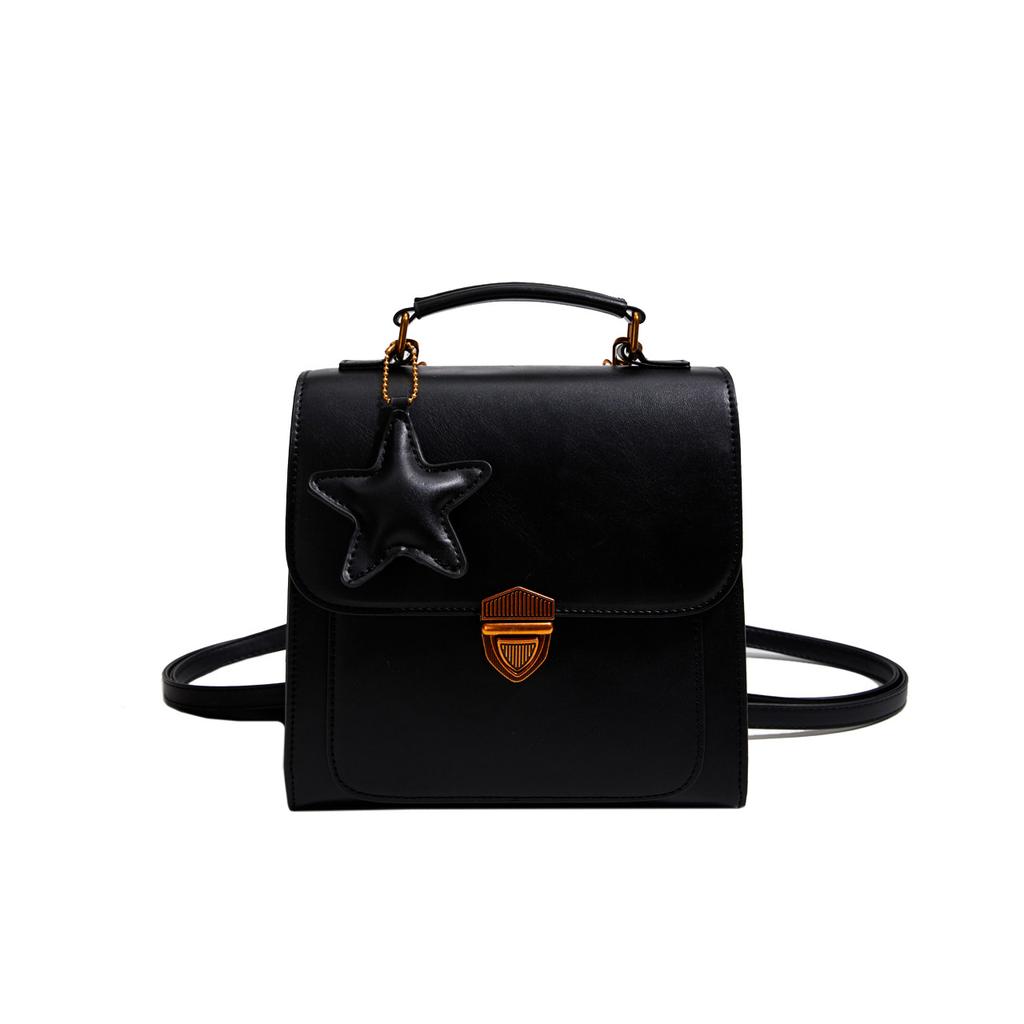 Backpack Women's New Fashion Portable Small Square Bag Casual Versatile Single Shoulder Oblique