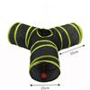 Hot Foldable Cat Tunnel Tube Interactive Fun Kitty Training Toy Boredom Buster for Puppy Kitten Pet Supplies Cat Accessory