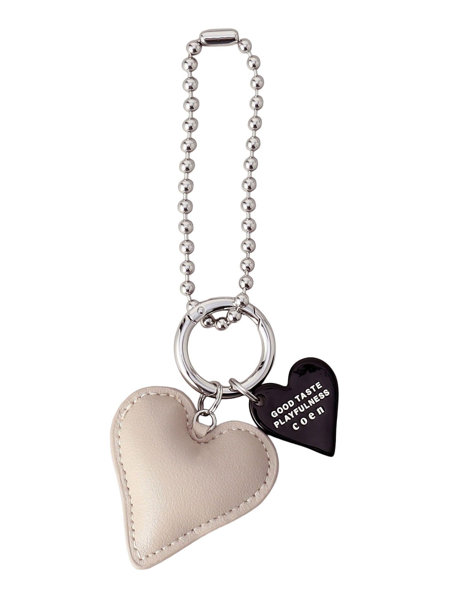 Брелок Cohen с мотивом сердца 76886000002 1100 СВЕТЛО-СЕРЫЙ(11) СВОБОДНО
