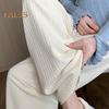 Hose für Schwangere, hohe Taille, Gummiband, gerade, weites Bein, lange Hose, einfarbig, dünne Hose, Schwangerschaftskleidung
