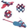 Itsy CLIXO - Flamingo/Turquoise - GIPSY TOYS - Jeu de Construction Magnétique - Jouet Educatif et Créatif - 18 pcs - Dès 4 ans