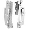 2Pcs Set Steel Up Spring Hinge for Cabinet Cuoard Closet Wardrobe Door Support,Pull Up Shelf Hinge,Under Cabinet Pull Down Hinges,Under Cabinet Hinge
