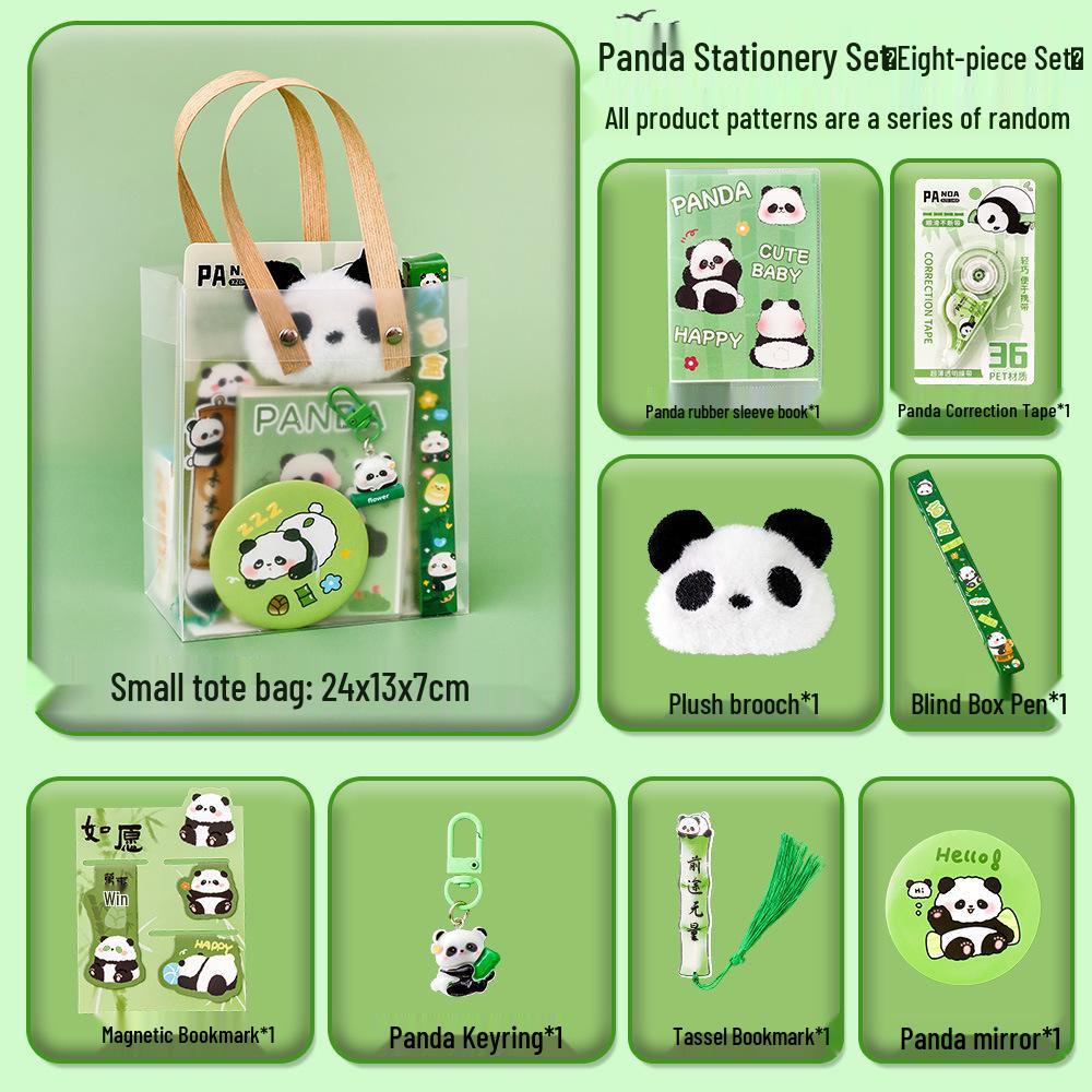 Sevimli Panda Okula Dönüş Kırtasiye Hediye Seti