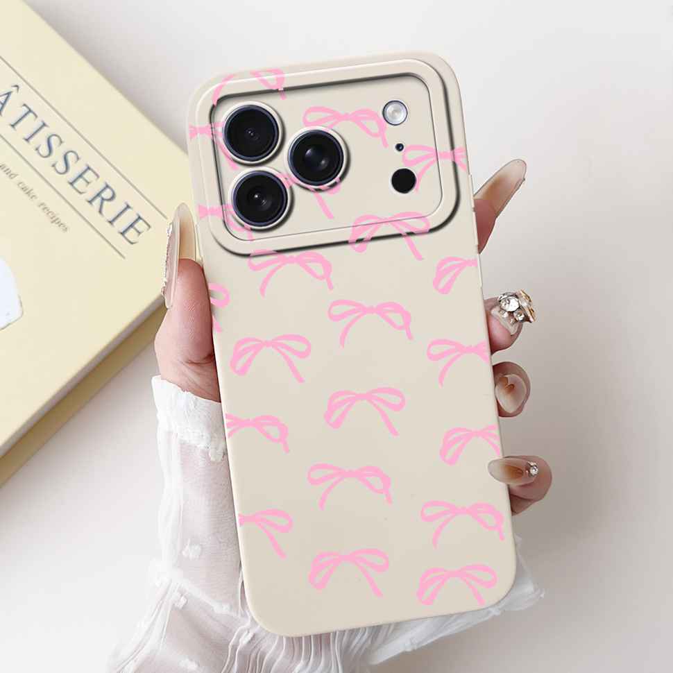 For Apple iPhone 17 Pro Max Case Luxury Painted Back Cover 6.56'' Silicone Soft Phone Case For iPhone17 iPhone 17 Pro Max Bumper