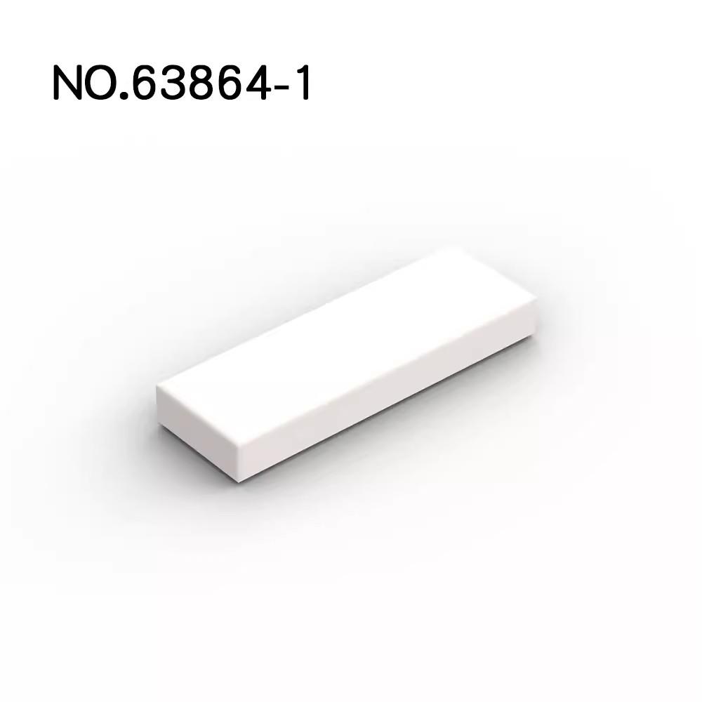 20Pcs MOC Parts 63864 Tile 1 x 3 Compatible Bricks DIY Assmble Building Blocks Particle Kid Puzzle Brain Toy Gift