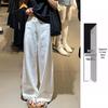 Women's High Waist Loose Wide-Leg Cotton Linen Pants - Spring/Autumn 2026
