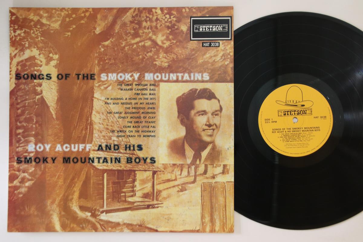 

LP Пластинка РОЙ ЭКАФФ - Песни Дымчатых гор HAT3038 STETSON UK Фолк Б/У