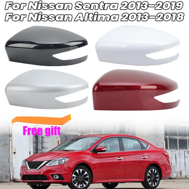 Rearview Mirror Cover Cap For Nissan Sentra 2013- For Nissan Altima 2013-2018 Side Mirror Cap Housing Shell Car Accessories