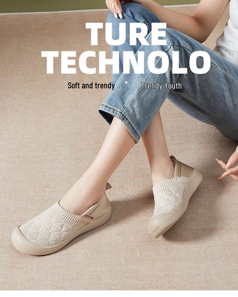 Women's Summer Lightweight Flat Cloth Shoes - Comfy, Soft Sole, Versatile