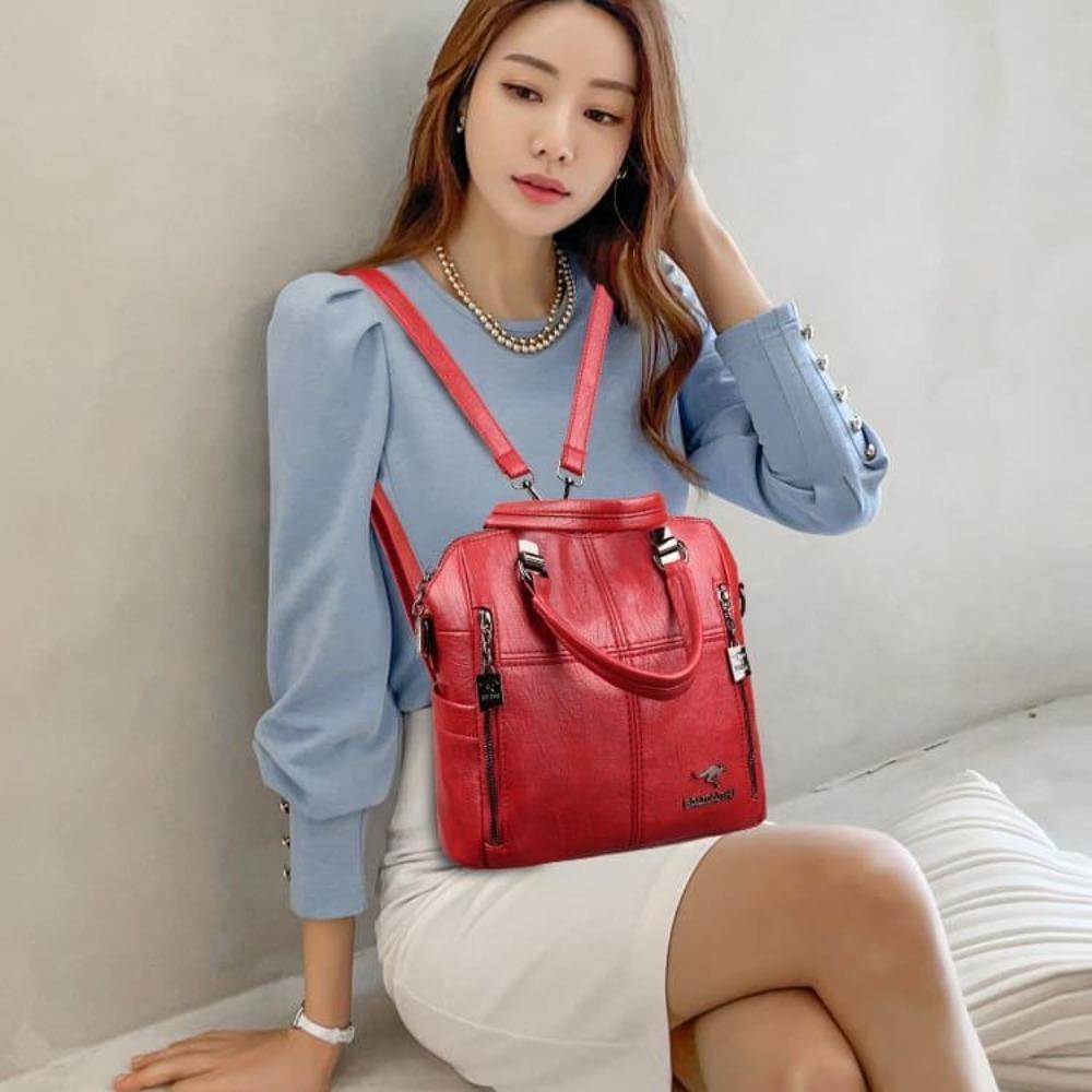 New High Quality Fashion Trendy Backpack Women's Shoulder Bag Multi Functional Travel Backpack Girls' Style Bag