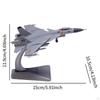 1:144 Kampfjet Modell Metallflugzeug Desktop-Dekor mit Sockel Flugzeug Realistische Legierung