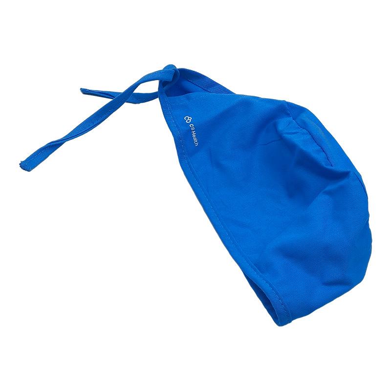 Adjustable Soft Cotton Surgical Cap for Women with Long Hair - Heat Transfer Print, Dentist and Clinic Use