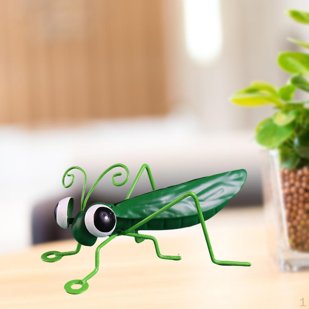 

3D Locust Wall Decoration Tropical Patio Crafts зелений