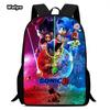 Sonic Schoolbag Large Capacity Multi-Function Spine Protection To Reduce The Burden Of Student Party Essential Comfortable Schoolbag
