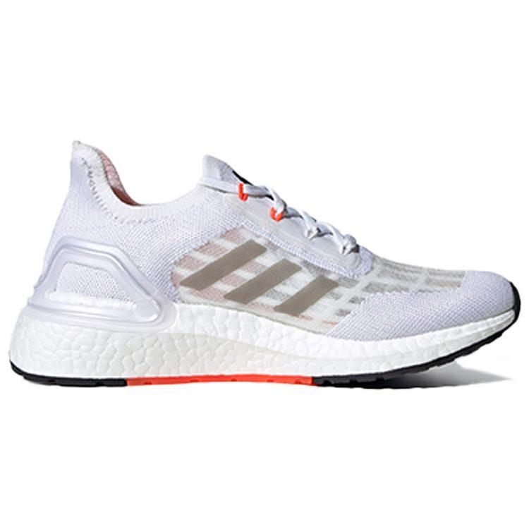 Adidas ULT J Woven Breathable Low top Running Shoes White Black Red Teenagers EG4821