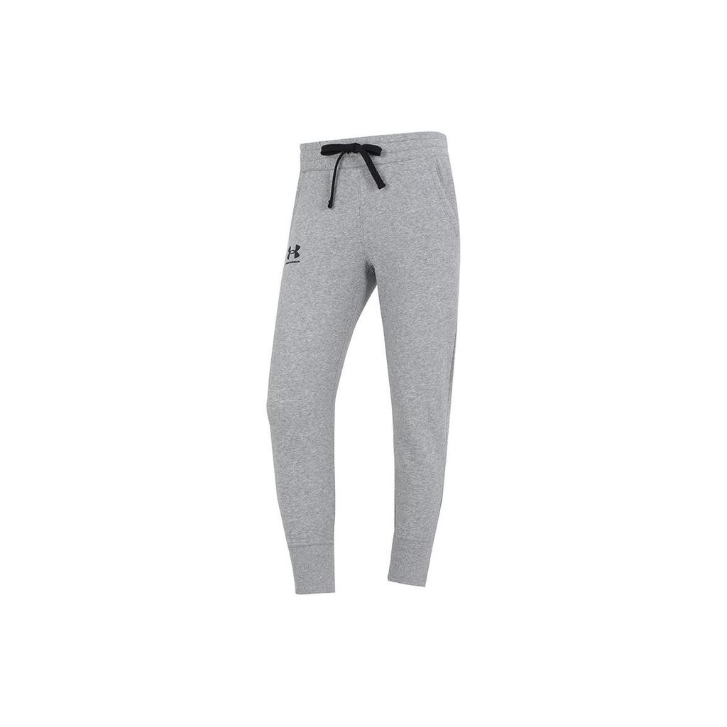 Under Armour Training Fleece Pants Women Bottoms Gray 1356416-035
