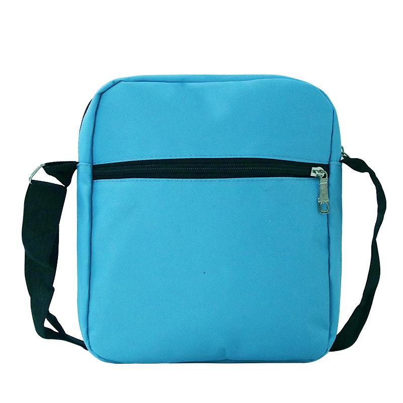 Casual Shoulder Bag, Student Stationery Bag, Oblique Span Bag, Schoolbag, One Piece, Customized Heat Transfer with Pictures.
