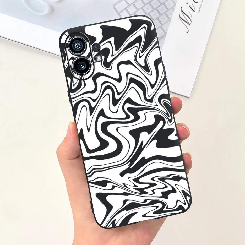 For Nothing Phone 1 Case A063 Cute Fashion Cartoon Cover 6.55'' Soft Silicone TPU Phone Case For Nothing Phone One Phone1 Fundas