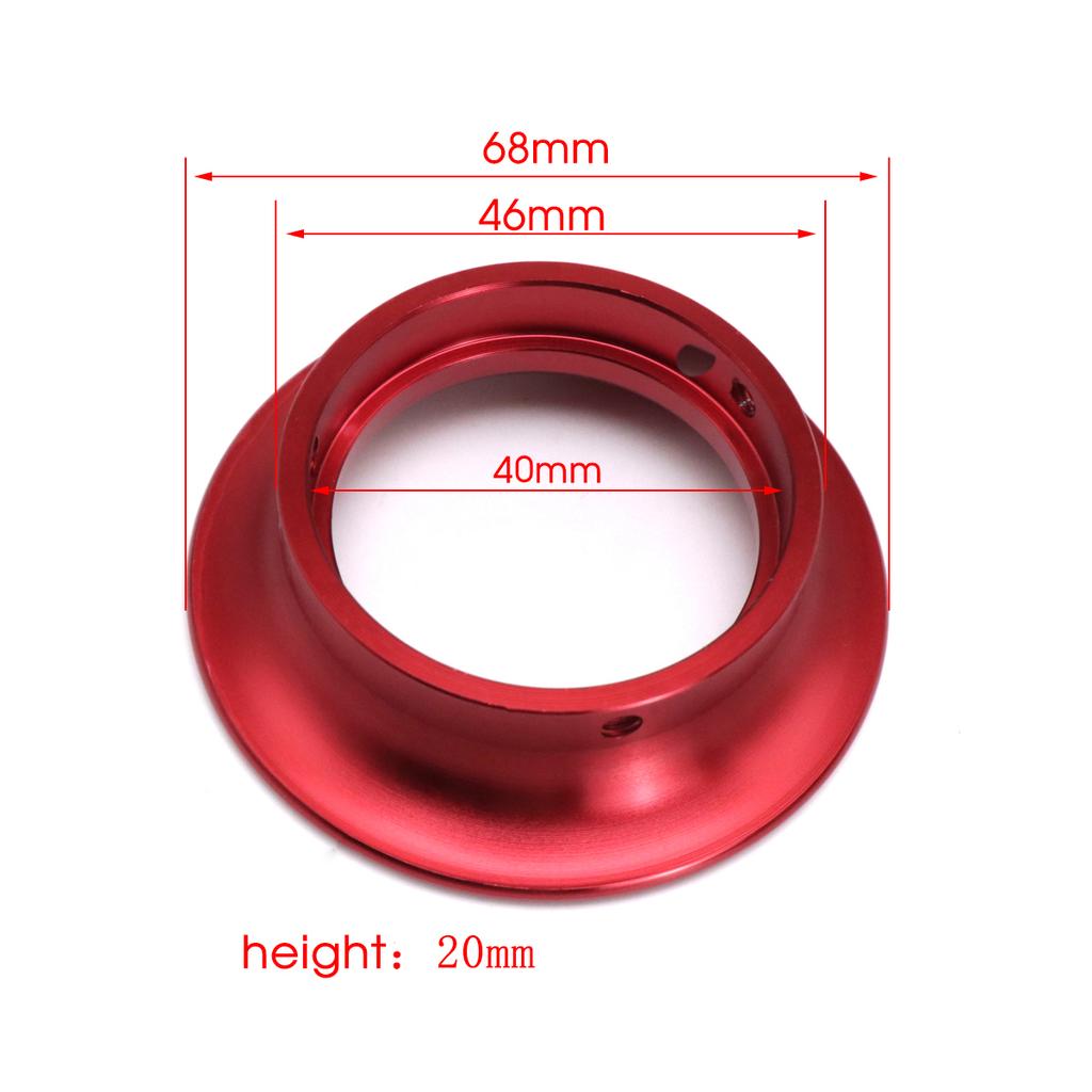 ZSDTRP Motorcycle Carburetor Air Filter Wind Cup Horn Cup 40mm 44mm for Dellorto PHBL PHBH Carburetor