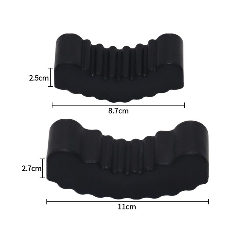 1Pc Car Slotted Lift Jack Stand Rubber Pad Floor Adapter Rail Grip Repair Pads 6Ton Pinch Lifting Universal Tools Frame Safety