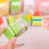 Cute animal eraser milk colorful learning set of set, carton-shaped packaging, stationery, children's supplies, 6.