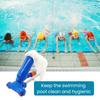 Swimming Pool White Suction Head, Reinforced Suction Head With Side Brush Manual Suction