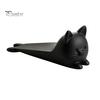 Wear Resistant Door Stop 3D Printed Lying Cat Doorstop, Decorative Kitten Stopper Wedge, Animal Anti-slip Floor Carpet Doorstop for Home Living