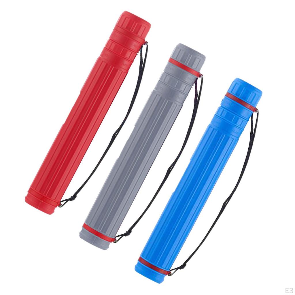 Poster-Rohr mit verstellbarem Schultergurt zur Aufbewahrung von Kunstwerken