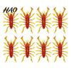 Predators Fishing Baits 8Pcs 6cm/2.8g Bionic Insect Soft Bait, Slow Sinking Floating Artificial Lure, Lure Swim Bait for Freshwater Saltwater