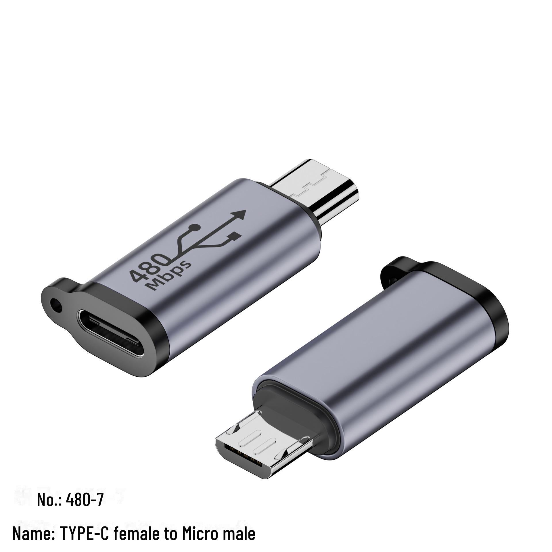 

USB на Mini USB v3, зарядный кабель Type-C, T-Port Micro C female to micro male