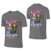 Kotlc Lengthening Reversible Tshirt Japanese Street Bright Colors Cotton Tee