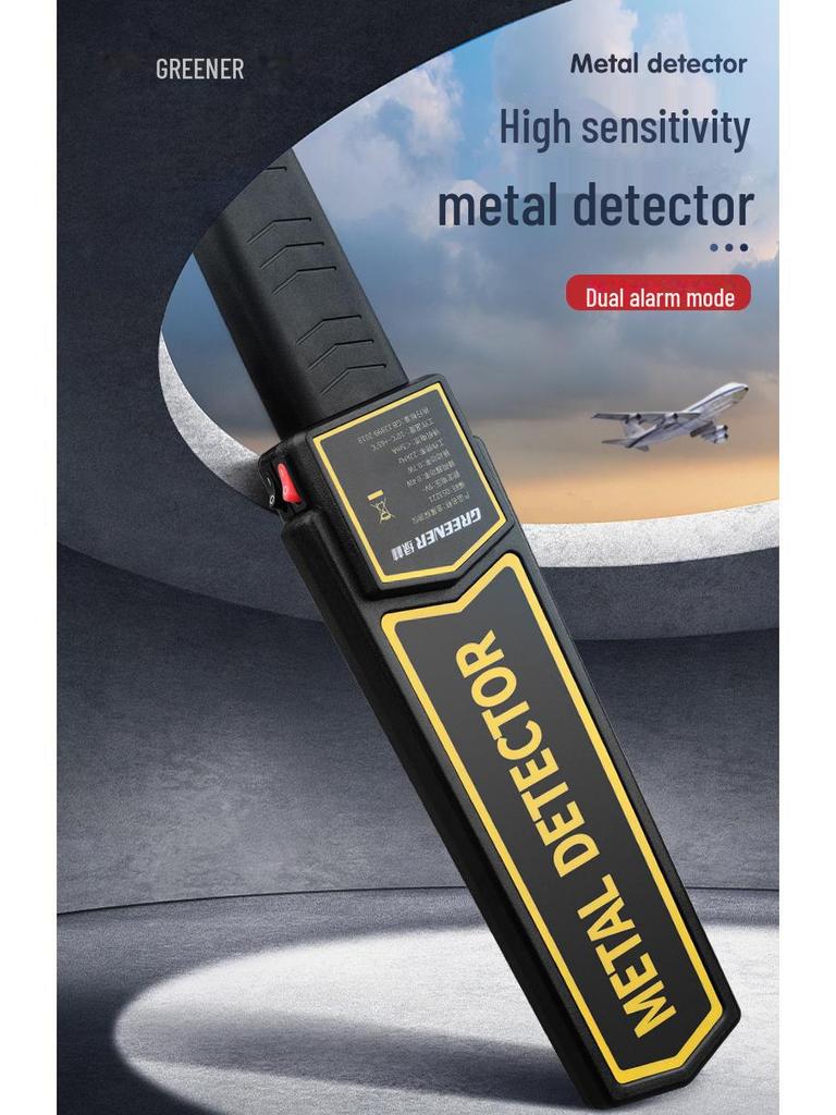 Green Forest Nagy Pontosságú Kézi Fémdetektor Mobiltelefon Biztonságához és Vizsgálóhelyiségekhez